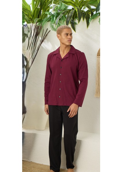 Erkek Uzun Kollu Pijama Takımı 1724