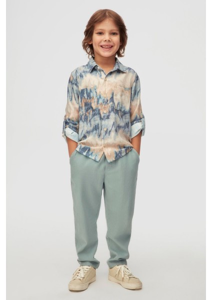 Erkek Çocuk Planet Gömlek 48536