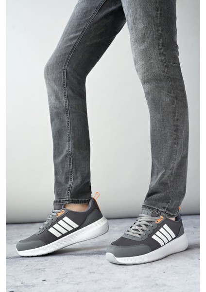 Kens Garantili Erkek Ortopedik Günlük Bağcıklı Yürüyüş Koşu Sneaker Spor Ayakkabı