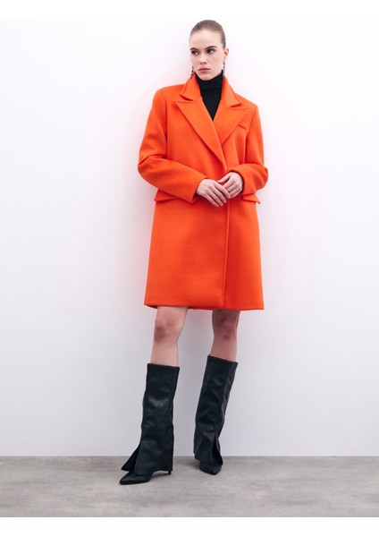 Cepli Kaşe Kaban - Oranj modelleri