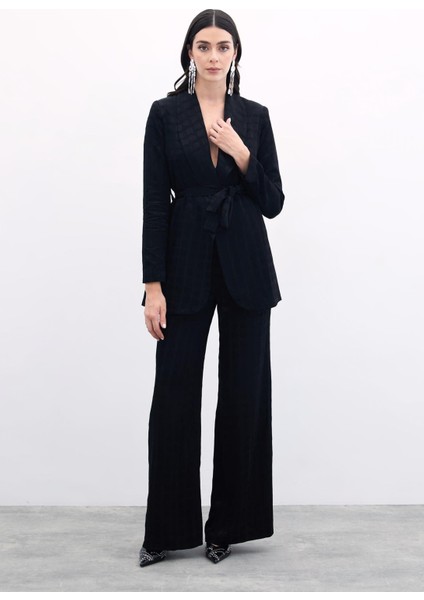 Bol Paça Pantolon - Siyah modelleri