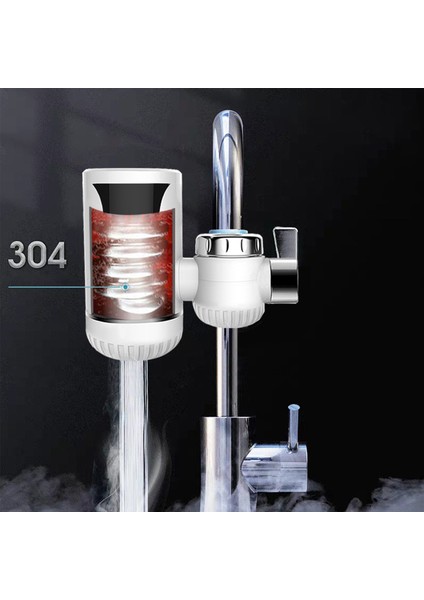 3kw 220 V Anında Su Isıtıcı Vinç Sıcaklık Ekran Su Isıtıcı Elektrikli Sıcak Su Tankless Isıtma Banyo Mutfak Sı Ab Tak (Yurt Dışından) fırsatları