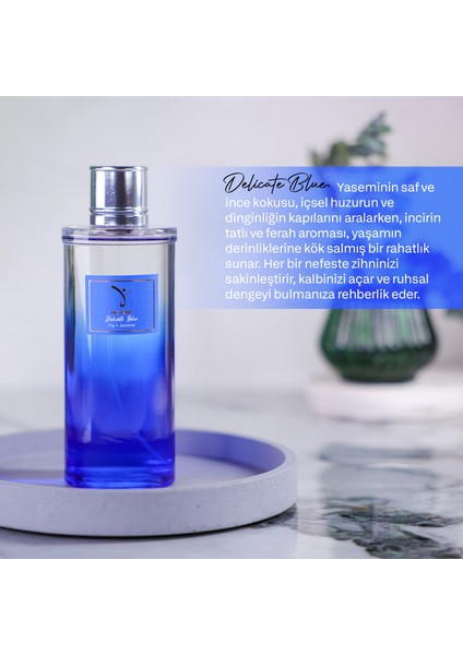 Delicate Blue Kolonya 250 ml İncir & Yasemin