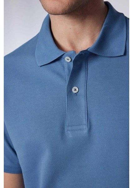 Erkek Slim Fit Dar Kesim Pamuklu Yumuşak Dokulu Serin Tutan Kumaş Düz Pike Polo Yaka Tişört fiyatları