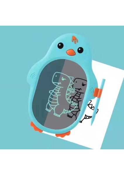 Hengshan LCD Yazma Tableti Doodle Tahtası, 8.5 Inç Şeffaf Ekranlı Tablet Yazma Pedi Taşınabilir, Erkek Kız (Yurt Dışından)
