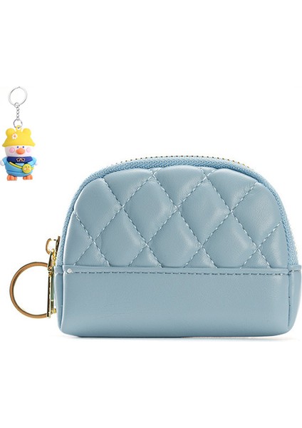Basit Cüzdan Çok Yönlü Fermuarlı Clutch Bayan Kısa Kart Tutucu Para Cüzdanı (Yurt Dışından)