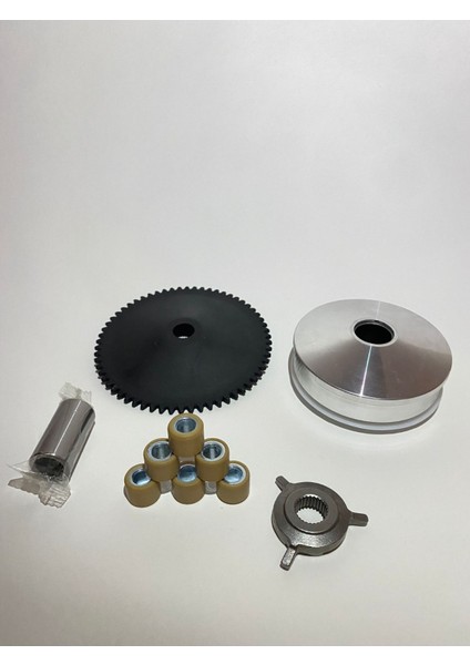 Tempo 50CC Uyumlu Ön Varyatör (Debriyaj) Komple
