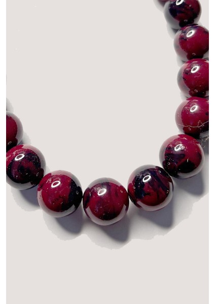 Büyük Boncuklu Kadın Kolye - 20MM Boncuklu fiyatları