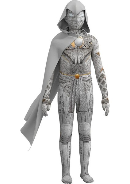 Cadılar Bayramı Ay Şövalye Bodysuit Tek Parça Kostüm (Yurt Dışından)