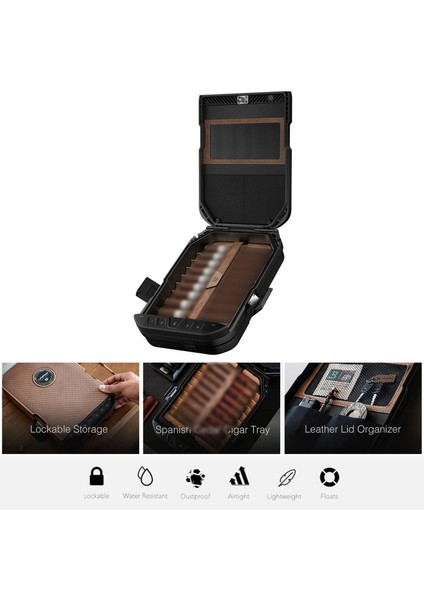 Vaultek Lifepod 2.0 Seyahat Humidoru Siyah 9's fırsatları