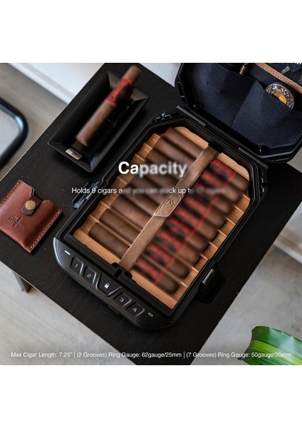 Vaultek Lifepod 2.0 Seyahat Humidoru Siyah 9's indirimleri