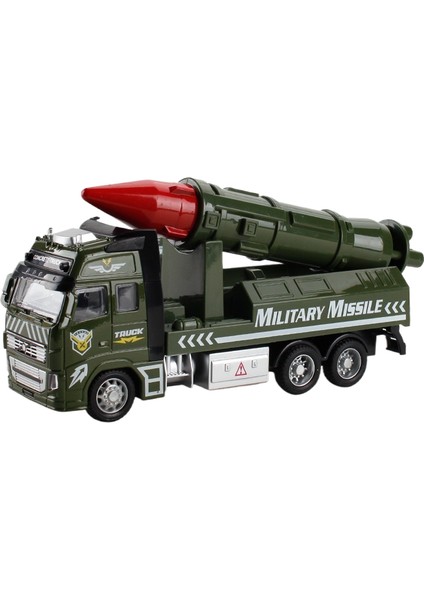 1:38 Askeri Roket Aracı Mühendislik Araç Modeli (Yurt Dışından)