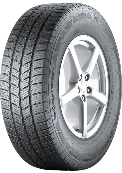 195/60 R16C 99/97T Vancontact Winter 6Pr Oto Kış Lastiği ( Üretim Yılı :2024 )