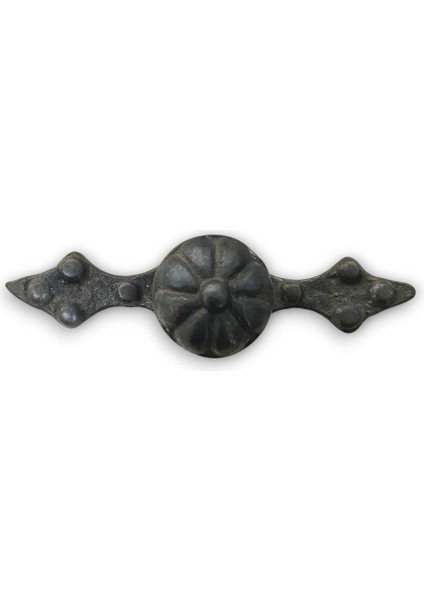 Pirinç Döküm Oksit Siyah Rengi 8 cm Kulp (Ömür Boyu Güvence)