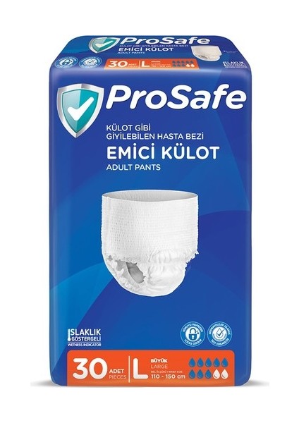 Emici Külot Hasta Bezi Büyük-Large 360 Adet 12x30