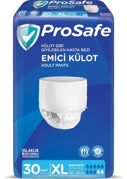 Emici Külot Hasta Bezi Xl-Extra Large 240 Adet 8x30