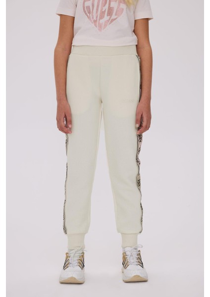 Bg Store Kız Çocuk Krem Eşofman Altı