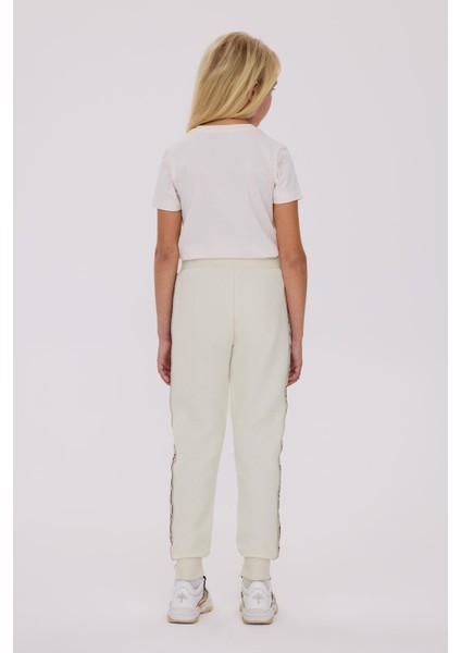 Bg Store Kız Çocuk Krem Eşofman Altı