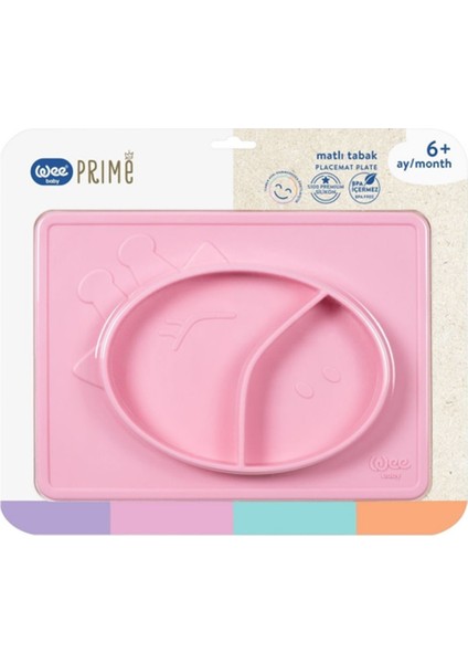 Prime Matlı Tabak (KOD:925) - Pembe