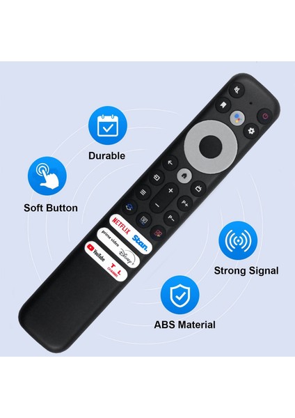 Tcl Mini LED 4K Tv Için RC902V Far1 Uzaktan Kumandayı Değiştirin 55C635 50C635 43C635 P735 75C635 65C635 (Yurt Dışından) fiyatları