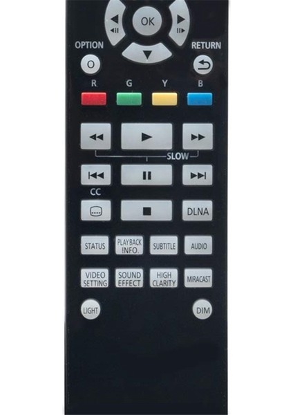 N2QAYA000131 Panasonic Blu-Ray Disk DMP-UB900 DMP-BDT700 DMP-UB900GN DMPUB900 DMPBDT700 DVD Oynatıcı Için Uzaktan Kumanda (Yurt Dışından)