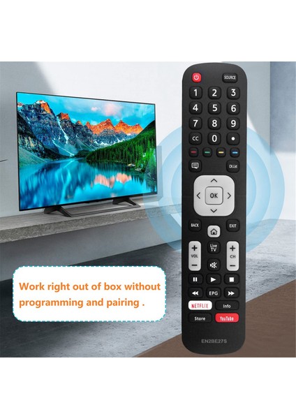 Sharp LCD Serisi S Akıllı Tv Için EN2BE27S Uzaktan Kumandasını Netflıx Youtube Keys ile Değiştirin (Yurt Dışından) indirimleri