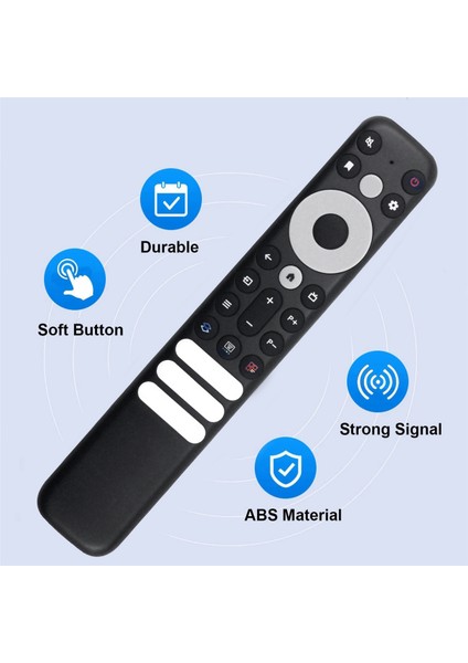 RC902V Far1 Tcl Mini LED 8k Akıllı Tv 65X925 75X925 Netflix Stan Prime Video Youtube Için Sesli Uzaktan Kumandayı Değiştirin (Yurt Dışından)