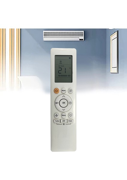 RG10B(B)/BGEF Midea Klima Uzaktan Kumandasını Değiştirin RG10B(D)/BGEF RG10B(D1)/BGEFU1 RG10B1(D)/BGEF (Yurt Dışından)