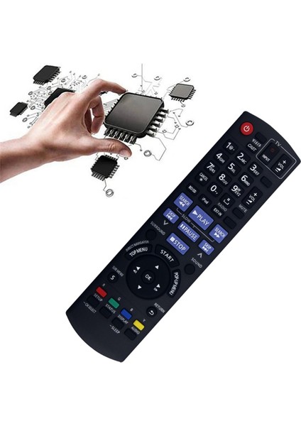 Panasonic N2QAKB000072 SA-BT207 Blu-Ray Ev Sinema Sistemi Için N2QAKB000072 Uzaktan Kumandası Değiştirildi (Yurt Dışından)