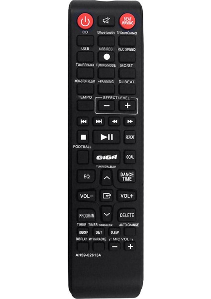 AH59-02613A Samsung Premium Hı-Fı Bileşeni MX-HS6000 MX-HS7000 MX-HS8500 MX-HS9000 MX-HS7000/ZA Için Uzaktan Kumandayı Değiştirin (Yurt Dışından)