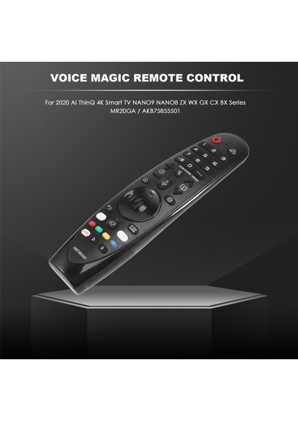 Yeni MR20GA Voice Magic Uzaktan Kumanda AKB75855501 2020 Lg Aı Thinq 4K Akıllı Tv Nano9 Nano8 Zx Wx Gx Cx Bx Serisi (Yurt Dışından) indirimleri
