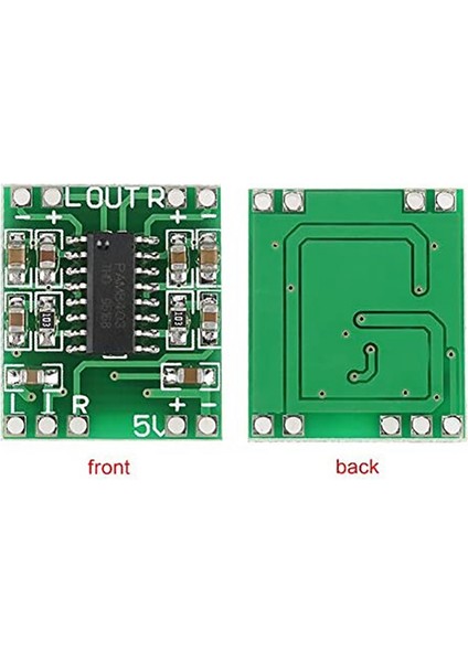 5 Adet Dijital Güç Amplifikatörü Kurulu, 2X3W Tip D PAM8403 Ses Modülü Dc 5V Dijital Ses Amplifikatörü Devre Kartı Modülü (Yurt Dışından)