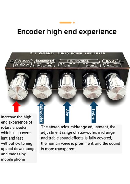 ZK-MT21S 2X50W+100W 2.1 Kanal Subwoofer Dijital Güç Amplifikatörü Kartı Aux 12V 24V Ses Stereo Bluetooth 5.1 Bas (Yurt Dışından) indirimleri