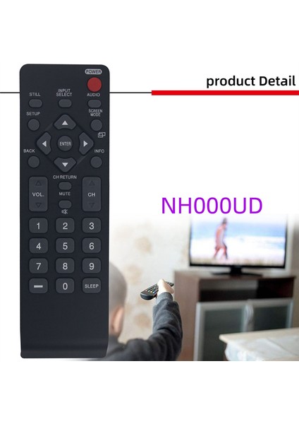 Uzaktan Kumanda Yedek NH000UD NH001UD Emerson Sylvania Tv Için LC320EMFX LC195EMX LC320EMXF LC320EMXFB2 LC320EMX (Yurt Dışından) fırsatları