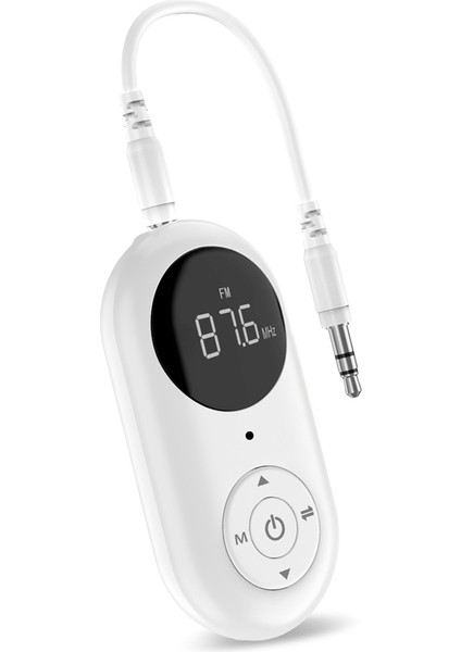 Bluetooth Alıcı Verici Fm Verici 3'ü 1 Arada Kablosuz Yardımcı Ses Alıcısı Tv Araba Pc Bt (Yurt Dışından)