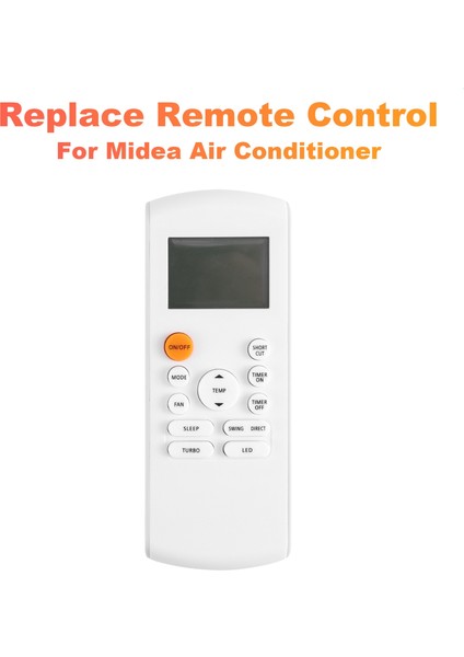 Midea Klima RG57B1/BGE RG57B/BGE RG57/BGE RG57A6/BGEF RG57E1/BGEU1 Için Yedek Uzaktan Kumanda (Yurt Dışından) fiyatları