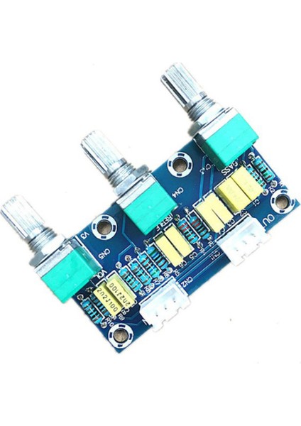 XH-M802 Amplifikatör Kartı Yüksek ve Düşük Voltaj Mikseri Ton Kartı Ses Kontrolü Subwoofer Pcb Ayarı Amplificador (Yurt Dışından)