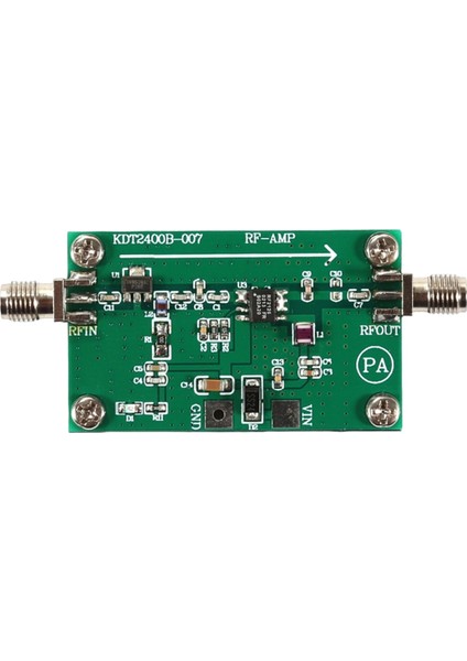 RF21261W Amplifikatör Modülü Yüksek Güçlü Rf Amplifikatörü Orta Güçlü Geniş Bant Rf 2.4g Haritalama Modülü (Yurt Dışından)