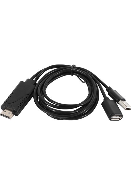 iPhone 7/7plus/6s 6 Plus Için USB Dişi - HDMI Erkek Hdtv Adaptör Kablosu (Yurt Dışından)