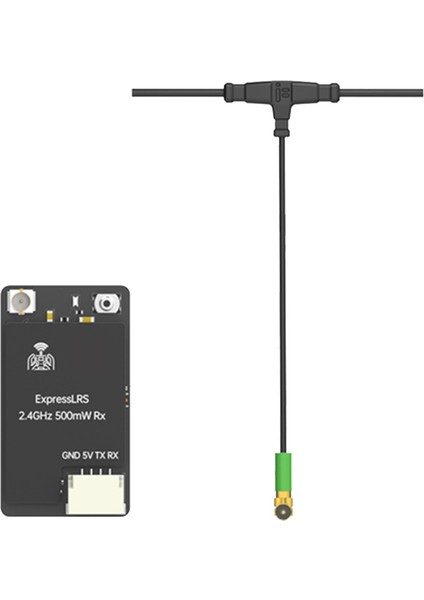 Expresslrs Elrs 2.4ghz 500MW Rx Alıcısı 40MM Mini Anten ile Rc Fpv Yarış Drone'u Için (Yurt Dışından)
