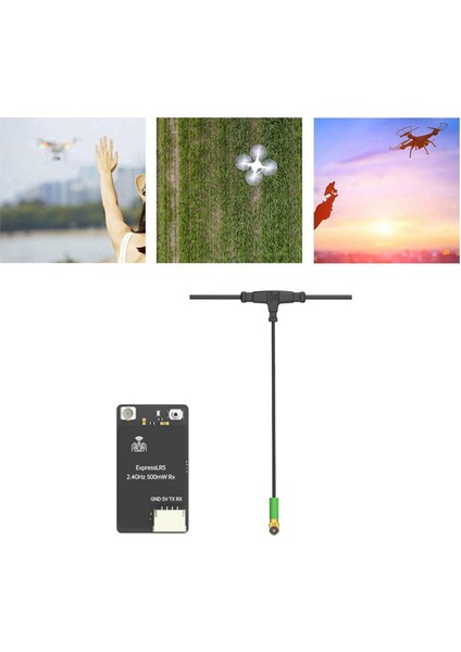 Expresslrs Elrs 2.4ghz 500MW Rx Alıcısı 40MM Mini Anten ile Rc Fpv Yarış Drone'u Için (Yurt Dışından) indirimleri