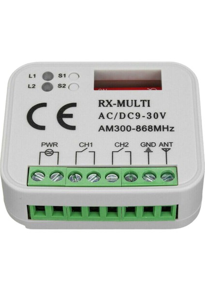 Garaj Kapısı Uzaktan Alıcı 433 868MHZ Rx Multı 300-900MHZ Ac/dc 9-30V Uzaktan Kumandalı Alıcı (Yurt Dışından) fiyatları