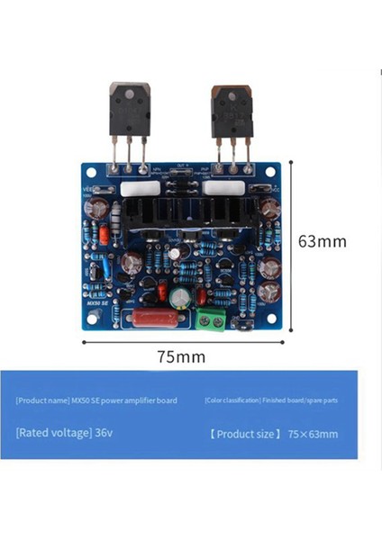 2 Adet MX50SE Güç Amplifikatörleri Modülleri Çift Kanallı Amplifikatör Kurulu Dıy Meraklıları Için Müziğin Gücünü Ortaya Çıkarın (Yurt Dışından) fiyatları