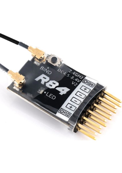 Radiomaster R84 V2 4ch Uyumlu Pwm Rc Alıcısı Için Frsky D8 D16 Sfhss Radiomaster TX12 T16S Verici (Yurt Dışından)