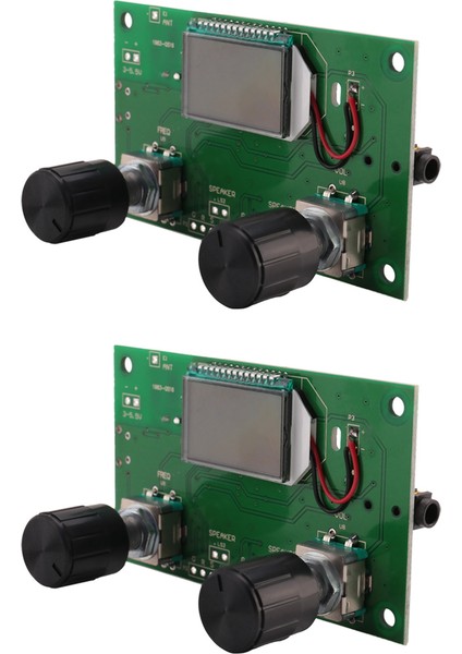 2 Parça Dijital Fm Alıcı Modülü, Radyo Alıcı Modülü Dijital Stereo Kurulu LCD Ekran Dsp Pll 76.0MHZ-108.0MHZ (Yurt Dışından) fırsatları