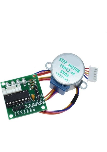 ULN2003 Step Motor Sürücü Kartı + 5V Step Motor Step Motor Komple Set (Yurt Dışından)