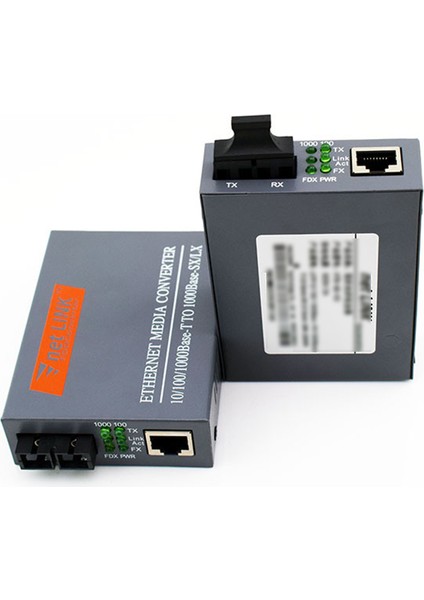 Tek Modlu Çift Çekirdekli Gigabit Çift Fiber Optik Fiber Alıcı-Verici Fotoelektrik Dönüştürücü, Siyah (Yurt Dışından) fırsatları