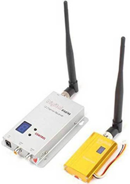 Fpv 1.2ghz 1.2g 8ch 1500MW Kablosuz Av Gönderen Tv Ses Video Verici Alıcı Combo QAV250 250 Fpv Rc(B) (Yurt Dışından) fırsatları