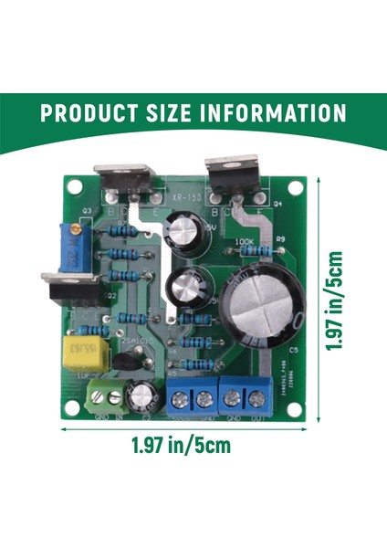 DC12V 24V Mini 1969 TIP41C Mono Kanal Amplifikatör Montaj Kartı Saf Sınıf A (Yurt Dışından) fırsatları