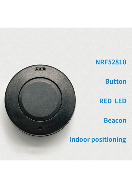 NRF52810 Bluetooth 5.0 Düşük Güç Tüketimi Modülü Beacon Iç Mekan Konumlandırma Siyah, 31,5 x 31,5 x 10MM (Yurt Dışından) modelleri